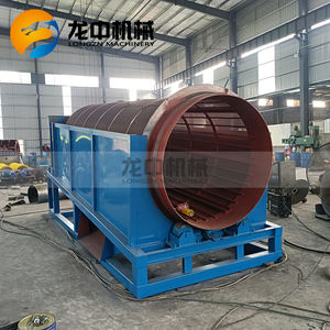 เครื่องตะแกรงแบบดรัมหน้าจอ Trommel แบบพกพาเคลื่อนย้ายได้เครื่องล้างแบบหมุนสำหรับโรงงาน - Product Image 1