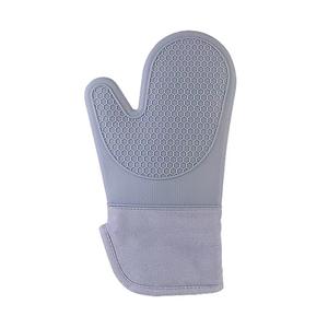 Nuevos guantes de silicona con aislamiento térmico, guantes de silicona engrosados con diseño de panal de abeja, guantes de dos dedos para cocina, horno microondas, guantes protectores - Product Image 4