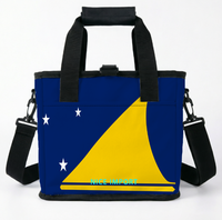 Sac isotherme avec drapeau des îles Turcs et Caïcos, grand sac isotherme pour le camping, sac thermique pour le déjeuner, sac isotherme pour boissons, étanche et résistant aux fuites