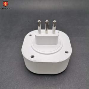 Tuya Smart Life 16A Ý 3 Vòng Pin Điện WiFi Không Dây Điều Khiển Từ Xa Ý Thông Minh Ổ Cắm Ổ Cắm Chile - Product Image 3