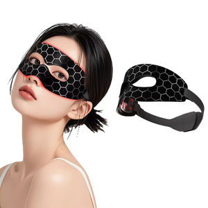 Masque oculaire portable en silicone, appareil de beauté pour usage domestique, soin des yeux, réduction des cernes et des rides, rajeunissement, réutilisable - Product Image 1