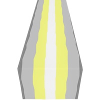Deminonbinary Chemin de table imprimé en polyester, série arc-en-ciel gay personnalisée, idéal pour la mise en scène de fêtes à thème, la décoration de la salle à manger à la maison