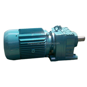 Boîte de vitesses/moteur à engrenages hélicoïdaux horizontaux/verticaux Onlypower série R R137, rapport de réduction personnalisable, construction en acier/fer fonte - Product Image 6