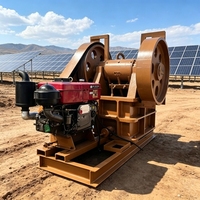 Concasseur à mâchoires à faible consommation PE-250X400, adapté aux matériaux en pierre naturelle et aux matériaux de construction