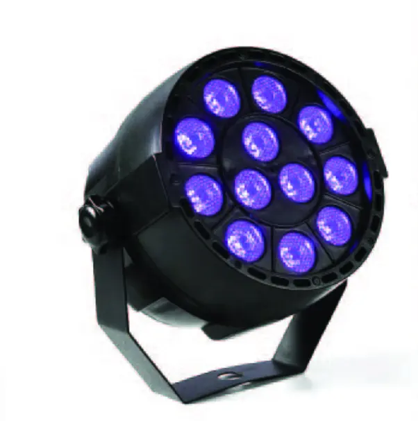 12W Purple LED Black licht kompakte Disco, Christmas, party bühne beleuchtung LED Black Light für innen und urlaub