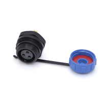 Connecteur d'aviation série SP SP17, prise étanche IP68, adaptateur mâle/femelle 2-12 broches, raccord fileté, terminaison à souder PC