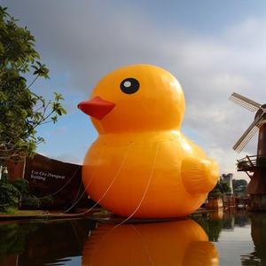 Canard géant gonflable flottant sur le lac, jouet gonflable flottant sur le lac, OEM |   Fabricant en gros d'attractions gonflables pour lacs - Product Image 4