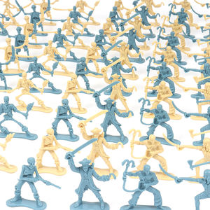 Ensemble de bataille de soldats pirates 80 pièces, échelle 5,5 cm, PVC, 10 styles, ensemble de guerriers pirates pour jouer, enfants de 8 ans et plus - Product Image 2