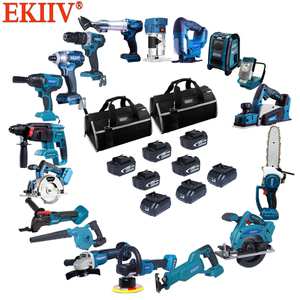 Ekiiv Professional 18/21V Elektro werkzeuge Kombi-Set Akku-Bohr hammer mit bürstenlosem Motor OEM-unterstütztem Elektro-Kit - Product Image 2
