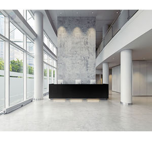 Diseño <span class=keywords><strong>de</strong></span> Recepción <span class=keywords><strong>Dental</strong></span> <span class=keywords><strong>de</strong></span> Superficie Sólida KRIONS con Acabado Antibacteriano y Diseño Personalizado - Product Image 3