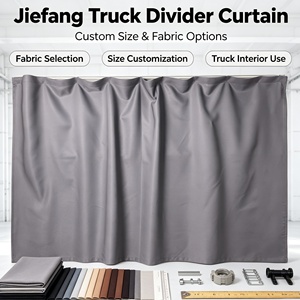 Rideau occultant <span class=keywords><strong>de</strong></span> séparation pour cabine <span class=keywords><strong>de</strong></span> camion avec ajustement personnalisé et <span class=keywords><strong>installation</strong></span> facile pour cabine <span class=keywords><strong>de</strong></span> couchage - Product Image 1