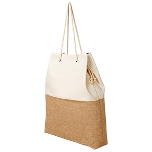 Simple coton <span class=keywords><strong>jute</strong></span> <span class=keywords><strong>sac</strong></span> épissage couleur toile <span class=keywords><strong>sac</strong></span> <span class=keywords><strong>à</strong></span> <span class=keywords><strong>main</strong></span> - Product Image 4