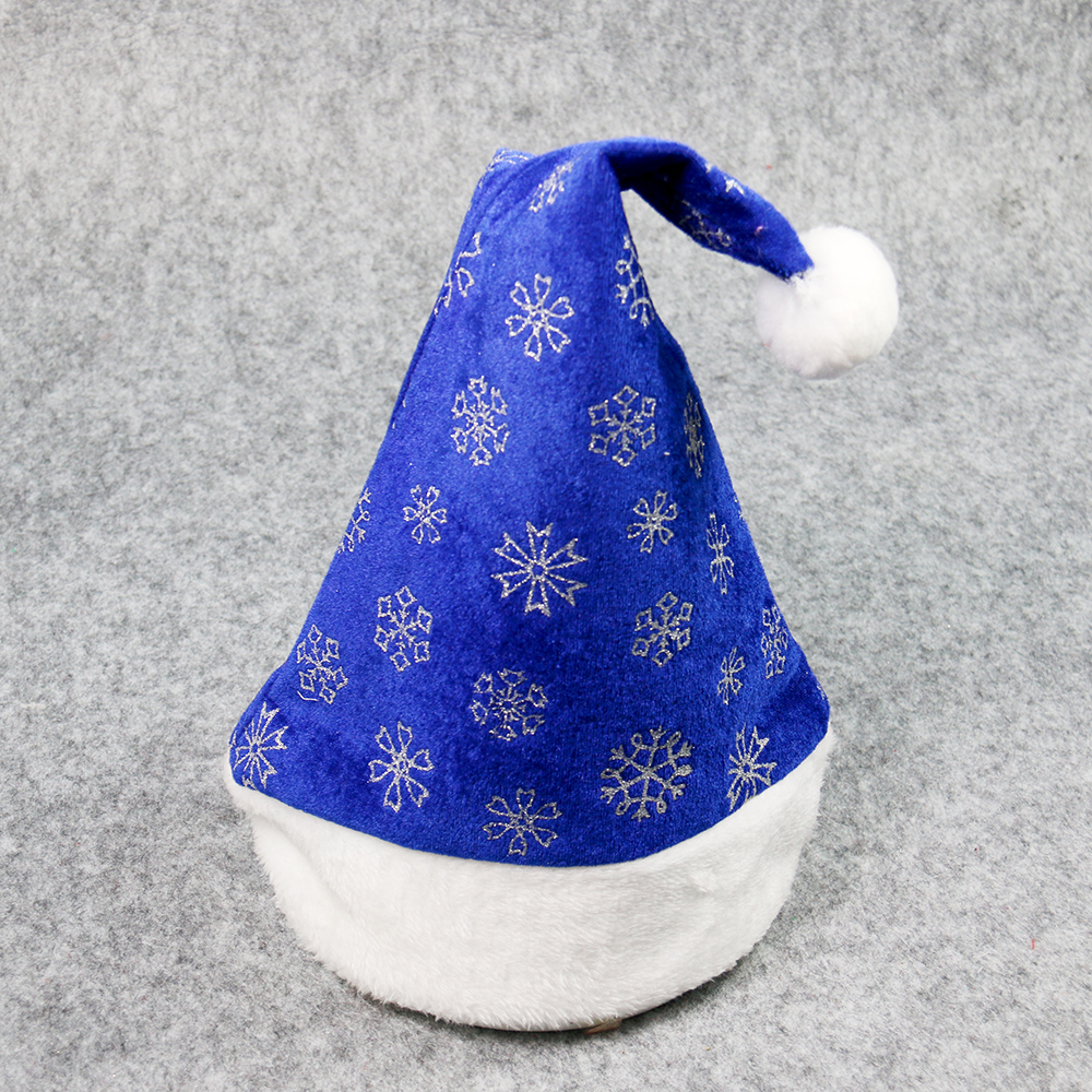 Flocons de neige bleus