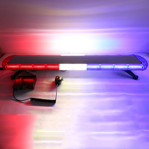 Bán buôn nhà máy Đèn cảnh báo <span class=keywords><strong>LED</strong></span> COB 1.2M cho xe cứu thương Hệ thống báo động khẩn cấp ô tô mới tích hợp loa khuếch đại 12V FJ Cruiser - Product Image 2