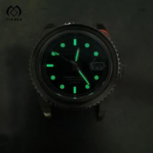 Relojes de lujo personalizados para hombre con logotipo de marca resistente al agua de acero inoxidable de 20ATM reloj mecánico automático clásico para hombre - Product Image 5