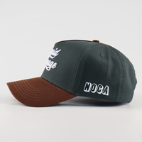 Casquette de baseball unisexe 5 panneaux en tissu Oxford Dobby, haute qualité, réglable, logo brodé, design personnalisé, vente en gros