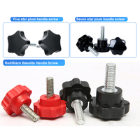 Vis de machine noires, vis à tête plate en plastique Torx avec tête en acier inoxydable SS304, 25*M4*L10