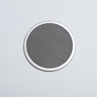 Produsen kawat anyaman besi tahan karat Filter ekstruder Pak layar jaring Filter cakram mikron kawat Mesh cakram penyaring