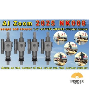 Nuevo Visor de Caza con Zoom IA NK008 Actualizado en 2025, <span class=keywords><strong>Visión</strong></span> Nocturna Starlight 1080P 850NM/940NM, Monocular de <span class=keywords><strong>Visión</strong></span> Nocturna con Láser IR - Product Image 6