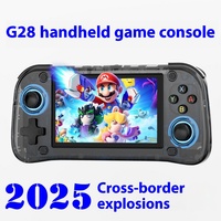 Nouvelle Console de Jeu Portable G28 Mini Simulateur d'Arcade Android pour la Maison avec Écran IPS, Jeux GTA5 et Connectivité Wi-Fi, Alimentée par RK3566