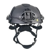Casque tactique FAST robuste avec mentonnière réglable pour la protection de l'entraînement en plein air