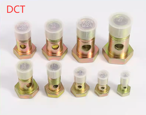 Tornillo hueco hexagonal de un solo orificio, perno para motor diésel, perno/ tornillo articulado para tubería de retorno de aceite hidráulico. - Product Image 1