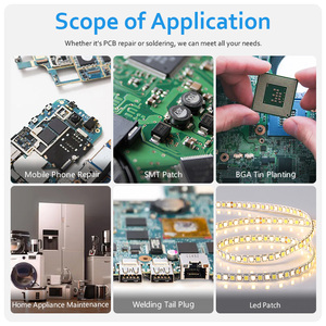 KELLYSHUN Meilleure usine de fabrication de pâte à souder, pâte à souder sans plomb, 217 ℃   Pâte à souder à base de colophane, pour BGA/IC/PCB/LED/SMT - Product Image 2