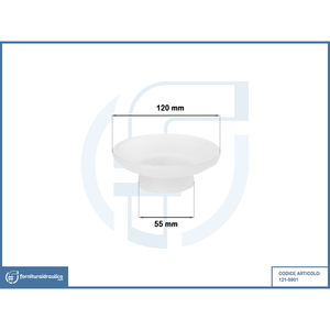 Support à savon de rechange Syster-Antika, boîte portable en marbre et métal pour salle de bain et hôtel, finition de surface personnalisée - Product Image 2