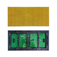 Module LED monochrome rouge jaune blanc bleu vert P10, écran d'affichage LED programmable