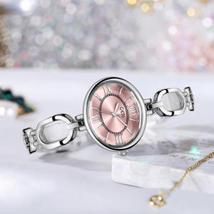 Niche oval women's watch retro Roman style high-value waterproof quartz watch ladies' <b>bracelet</b> watch - Product Image 3