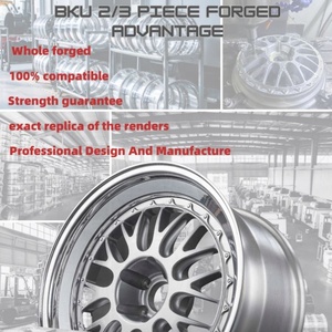 Rines BZY Personalizados de 3 Piezas Forjadas 5x130 para <span class=keywords><strong>Porsche</strong></span> 911 992 991 997 718 <span class=keywords><strong>Carrera</strong></span> <span class=keywords><strong>GTS</strong></span> de 19 20 21 Pulgadas, Acabado Pulido Cóncavo de Aleación - Product Image 6