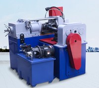 Machine à friser entièrement automatique, avec tige de barre en acier, pour filetage des mamelons, mm