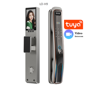 Serrure de porte numérique à reconnaissance d'empreintes digitales 3D, système de sécurité intelligent avec carte mémoire pour porte en bois, <span class=keywords><strong>code</strong></span> de sécurité visuel - Product Image 1
