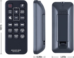 Control Remoto <span class=keywords><strong>de</strong></span> Repuesto AKB74815396 Compatible con Barra <span class=keywords><strong>de</strong></span> <span class=keywords><strong>Sonido</strong></span> <span class=keywords><strong>LG</strong></span> SJ4R SJ4YS SJ4Y SJ4Y-S SH4Y DJ4Y-S SPJ4-S SPJ4B-W - Product Image 4