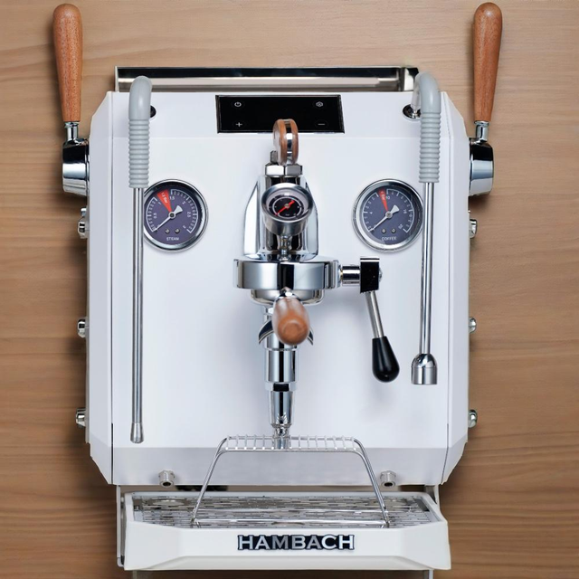 Coffee Espresso Machine with PID Intelligent Temperature Control System, Made of Stainless Steel.