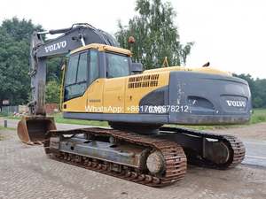 Excavatrice sur chenilles Volvo EC290C 29 tonnes, best-seller, pompe, moteur, boîte de vitesses d'origine, garantie 1 an, haute efficacité, Shanghai, Chine - Product Image 4