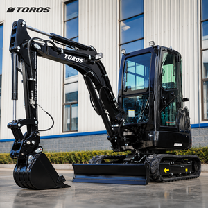 Mini-excavatrice TOROS 3,5 tonnes, très vendue en Europe, certifiée CE EPA 5, avec moteur, pour travaux agricoles, verger et construction - Product Image 6