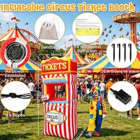 Arche gonflable portable en PVC Songfa pour entrée de fête foraine, décoration événementielle, location de jeux de carnaval