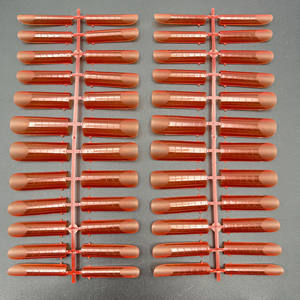 <span class=keywords><strong>Capsule</strong></span> française mate givrée <span class=keywords><strong>rouge</strong></span> chaud <span class=keywords><strong>Ongle</strong></span> Popit moule supérieur à pointe d'<span class=keywords><strong>ongle</strong></span> double forme - Product Image 2