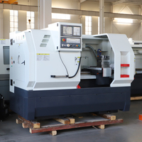 Tour CNC de précision à grande vitesse personnalisé ck6136 petit tour CNC horizontal