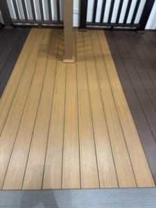 Planches de terrasse en composite <span class=keywords><strong>bois</strong></span>-plastique à faible entretien, imperméables, pour la construction de paysages extérieurs - Product Image 4