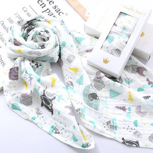 <span class=keywords><strong>Couverture</strong></span> en mousseline de coton biologique en gros, Chine, tissu d'emballage pour <span class=keywords><strong>photos</strong></span> d'enfants, gigoteuse pour bébé, literie pour enfants, écologique, 200TC - Product Image 4