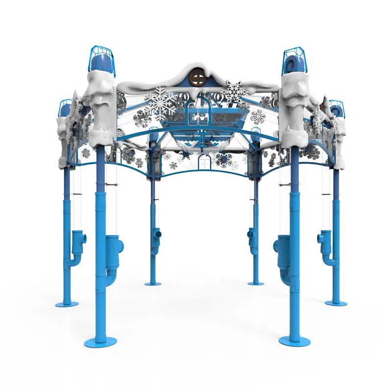 Machine de jeu pour enfants, équipement d'aire de jeu pour activités, conduit d'air