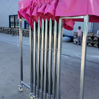 Tente pliante portable JUYIXIN sans parois latérales, en PVC, imperméable et toutes saisons, pour stockage en entrepôt