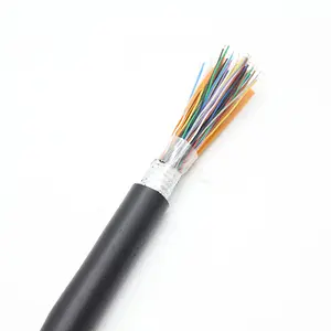 CAT3 SHIELDED UNDERGROUND COMMUNICATION CABLE 24AWG CCA COPPER 50 PAIR CABLE TELEPHONE