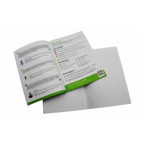 Carnet de notes de qualité supérieure avec reliure à cheval, brochure d'entreprise simple, livret A5 A6 A7, format personnalisé pour la promotion de la marque - Product Image 6