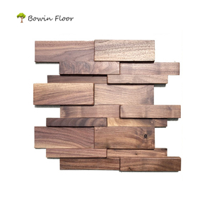 3D lusso coperta interni decorativi in legno di noce in legno di quercia <span class=keywords><strong>okan</strong></span> pannello di parete di legno - Product Image 4