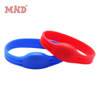 Bracelet NFC classique 1K 13,56 MHz, bracelet RFID, bracelet en silicone NFC