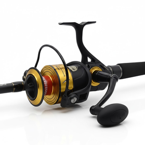 <span class=keywords><strong>Moulinet</strong></span> de pêche en mer PENN SLAMMER III SLAIII étanche, corps entièrement métallique, frein CNC 50lb, pour la pêche au surf et la pêche au gros gibier - Product Image 4