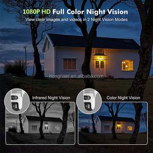 Caméra IP PTZ <span class=keywords><strong>de</strong></span> <span class=keywords><strong>surveillance</strong></span> extérieure Hongnaer 6MP HD avec vision nocturne, double objectif, 360°, domicile, 2.4G 5G WiFi, caméra <span class=keywords><strong>de</strong></span> sécurité sans fil CCTV - Product Image 5